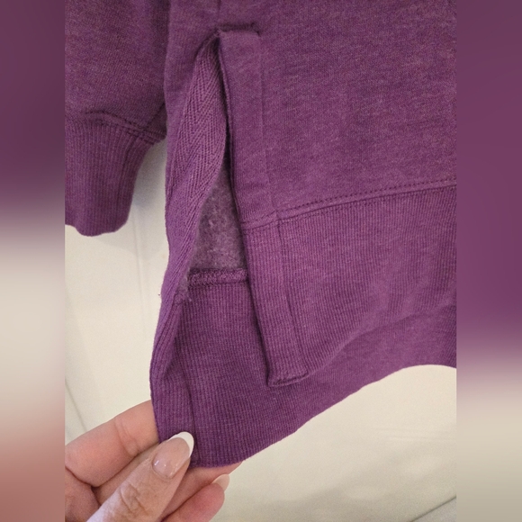 Kersh Violet Purple Crewneck Cotton Pullover Sweater, Small Oversized, BNT - Picture 4 of 6